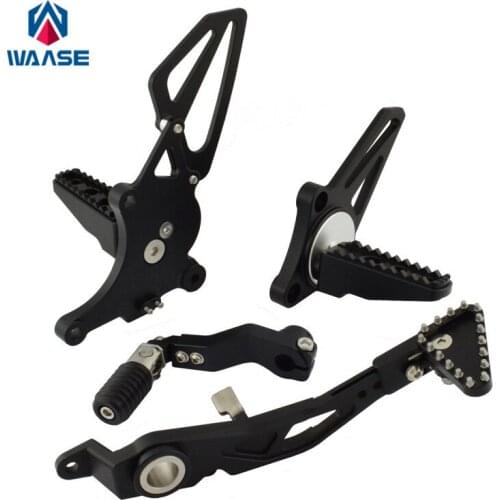Waase For BMW R nineT Nine T R9T 2014 2015 2016 2017 2018 Racing Rearset Rear Sets Footrests Foot Rest Pegs