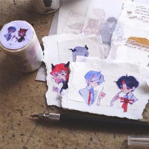 No.07 Washi Tape for Card Making Bullet Journal DIY Scrapbooking Label Sticker