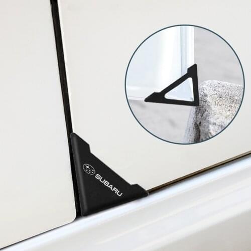 2pcs Silicone Auto Care Crash Anti-Scratch Car Door Corner Cover Crash Protection Scratch Protector for Subaru Impreza WRX STI
