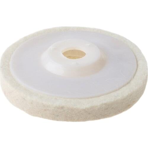 4 Inch Wool Felt Polishing Wheel 12mm Height Angle Grinder Abrasive Buffing Disc