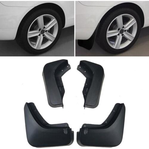 4Pcs Fender Flap Splash Mudguards Dirt Guard Car Accessory for Audi Q3 2016-2018