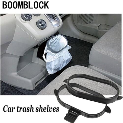 Auto Car-styling For Ford Focus 2 3 Fiesta Mondeo Kuga Ranger Mustang Volkswagen VW Polo Rubbish Bin Trash Bag Clips Accessories