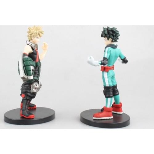 17CM Japanese anime figure My Hero Academia Izuku Midoriya/bakugou katsuki action figure collectible model toys for boys