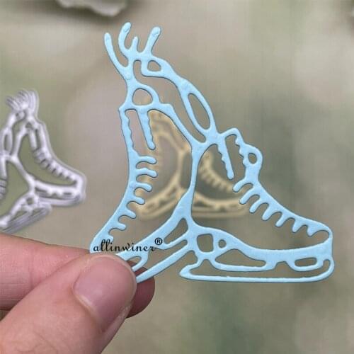 Skates decoration DIY Craft Metal Cutting Die Scrapbook Embossed Paper Card Album Craft Template Stencil Dies