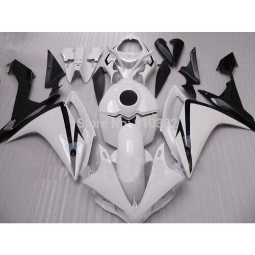 Injection Mold Fairing kit for YZFR1 07 08 YZF R1 2007 2008 YZF1000 ABS White Fairings set+full tank cover+gifts YA13