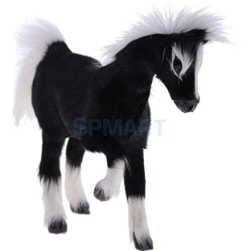 Realistic Farm Yard Zoo Horse Animal Model Figurines Children Toy Playset Gift Home Decoration Horse Model