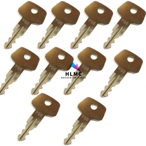 2PCS 706 Liebherr heavy equipment tank lock key