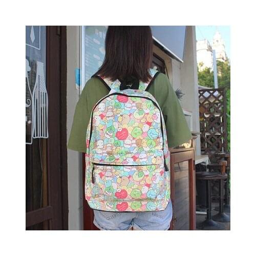 Sumikko gurashi Green Oxford Backpacks Rucksacks Cartoon Backpack Casual Student Schoolbags travel Knapsack Unisex New