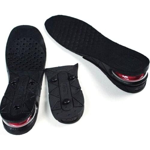 1 Pair Men Shoe Insole Air Cushion Heel insert Increase Taller Height Lift 5 cm