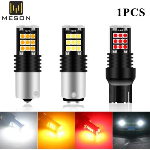 1Pcs 1156 BA15s P21W 1157 BAY15D P21/5W T20 W21W 7440 7443 W21/5W LED 3030Smd Car Brake Lamp Turn Signal Bulb Auto Reverse Light