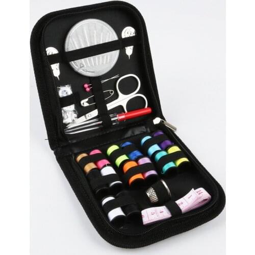 27Pcs/Set Portable Sewing Box Set DIY Multi-function Sewing Kit Tools Hand Quilting Stitching Embroidery Thread Sewing Accessory