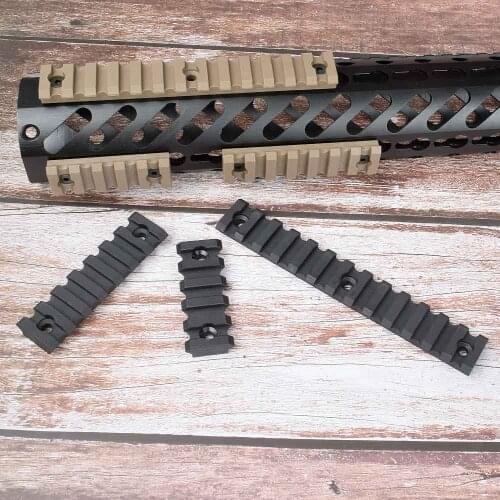 5 7 13 Slot 2" 3" 5" Picatinny Weaver Rail Keymod Handguard Section 3 Sizes
