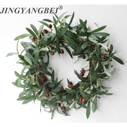 JINGYANGBEI Artificial Christmas Wreaths
