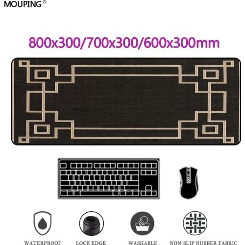 Deak mat Mouse Pad Persian Carpet Rubber Non-slip Durable Printing Rectangular Gaming Mouse Pad Computer Tablet Pad DropShipping