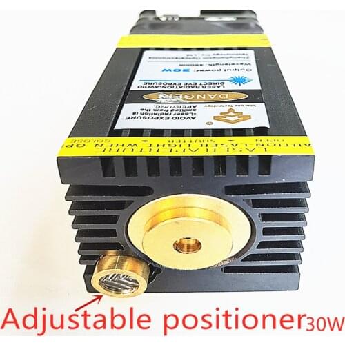 30W laser head, blue laser module, fast engraving speed, with TTL/PWM, can be used to engrave stainless steel and oxidized metal