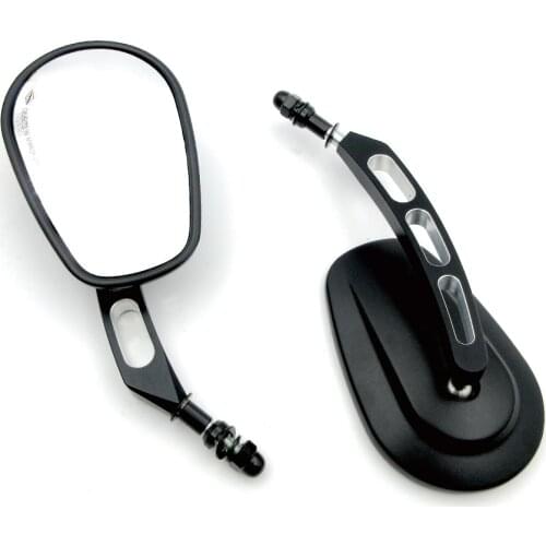 Motorcycle 8MM Rear View Side Mirror For Harley Road King Touring XL 883 Sportster Fatboy Dyna FXDF FLSTF Softail Springer V-ROD