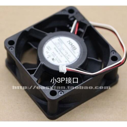 NMB-MAT 06025SS-12N-AT D2 DC 12V 0.24A 120x120x25mm Server Cooling fan