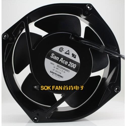 NEW SANYO DENKI SAN ACE 48V 2.2A 20070 frequency 9EC2048A001 W1G180-AB47-01 cooling fan