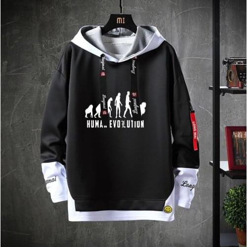 Japan anime Death Note Hooded Teenagers cosplay cartoon Costume coat Unisex Casual Fake Two-Piece Hoodies Sweatshirt jacket