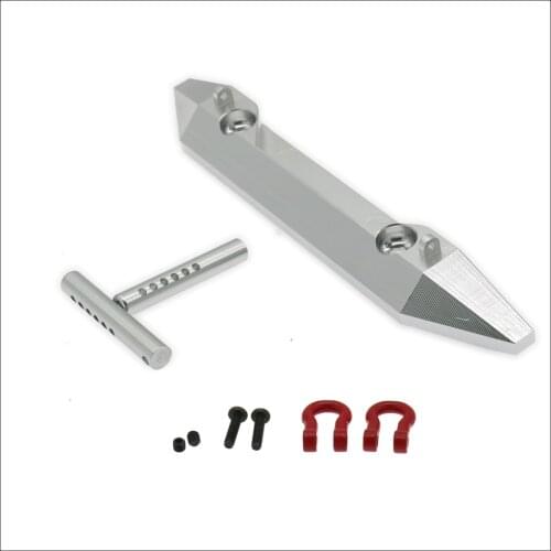 RCAWD Alloy Front Bumper For Rc Hobby Model Car 1/10 Traxxas Trx-4 Crawler T86038 Front Bumper Front Bumper