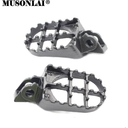 Motorcycle Foot Rest Foot Pegs for Suzuki RM100 2003 Kawasaki KX85 2001-2012 KX65 2000-2012 KX80 1998-2000 KX100 1998-2012