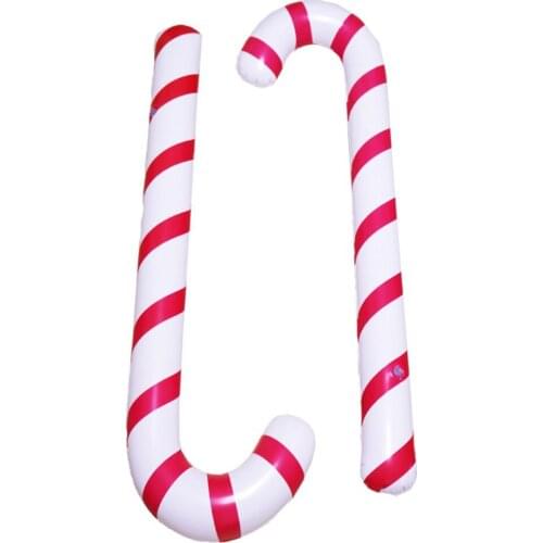 PCS PVC Inflatable Christmas Candy Cane Classic Lightweight Hanging Decoration For Christmas Party Apposite