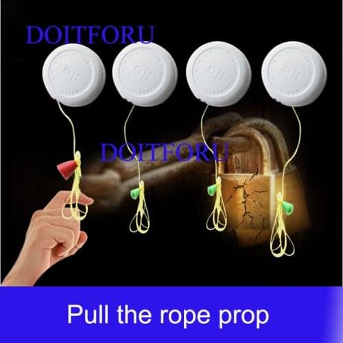 Reality chamber of escape props The chamber of secrets escape authority Pull open the lock Pull on the rope light Game props