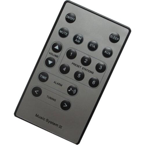 Replacement Remote Control For Bose WRV5 WAVE RADIO AWR1RW AWR1W1 AWR1RG WAVE RADIO Audio System