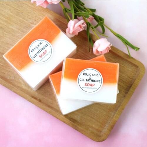 Deep Cleaning Kojic Acid Soap Beauty Bath Shower Skin Lightening Skin Care Whitening Soap Face Brighten Skin Bleaching Soap