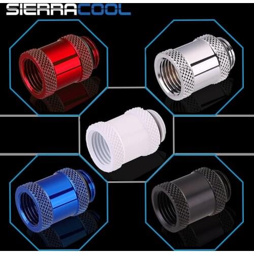 Netted 20mm Male To Female Extender Fittings, G1/4 Male To Female Water Cooling Fittings