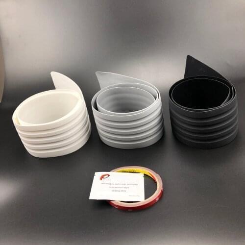 Universal Car Rear Bumper Protector sticker Case For Mitsubishi ASX Outlander Lancer Colt Evolution Pajero Eclipse Cross Grandis