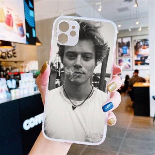 JJ Rudy Pankow Outer Banks Phone Case White Transparent Matte For IPhone 7 8 11 12 S Mini Pro X XS XR MAX Plus Cover Shell