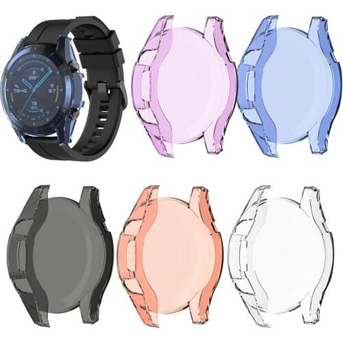 All-round Protection Case Watch Cover for HUAWEI Watch GT2 46mm Watch Accessories Screen Anti-Scratch Protector Housing Case