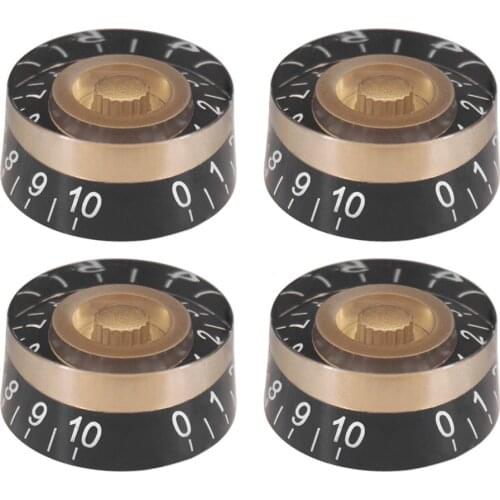 4PCS Electric Guitar Tone Volume Control Knobs for EPI/LP Electric Guitar Guitar Accessories