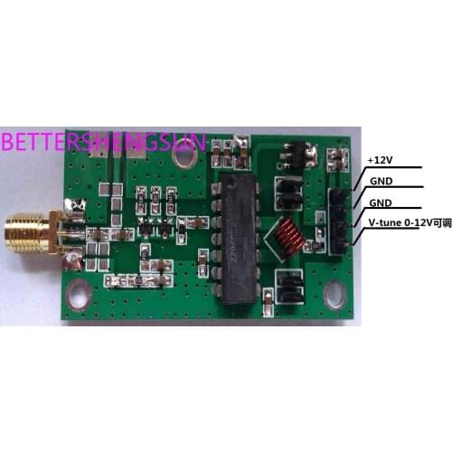 70-200MHz VCO Voltage Controlled Oscillator RF Signal Generator Broadband VCO 10dBm Signal Generator