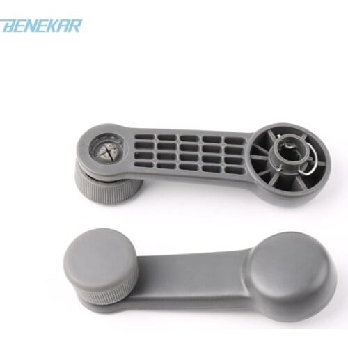 Benekar 2Pcs Window Crank Handle Gray FOR 1989-1994 Suzuki Swift Geo Metro