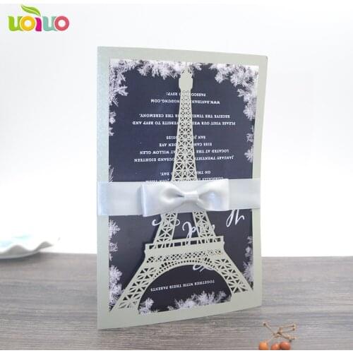 Free shipping 50set inc172 silver Laser cut wedding invitation cards ,marriage floral birthday Anniversary invitations card