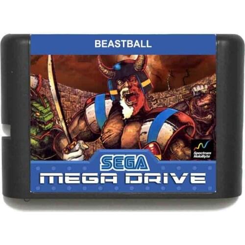 Beastball16 bit MD Game Card For Sega Mega Drive For Genesis