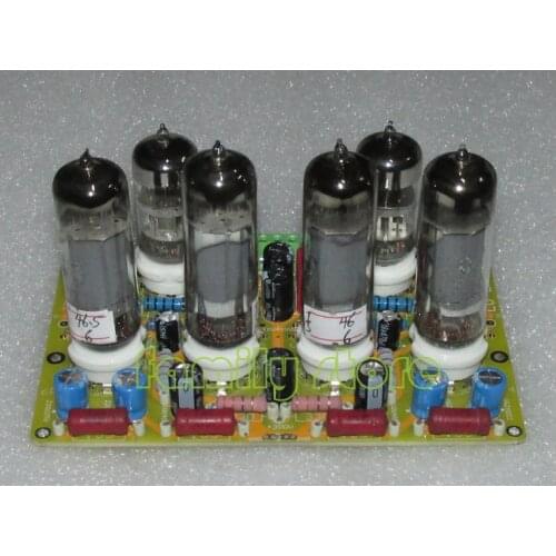 Classic beautiful sound Dynaco amplifier push-pull line stereo amplifier board6N2+6P14,tube amplified inverting push-pull output