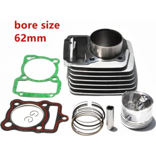 62mm Motorcycle Air-Cooled Cylinder Set Piston Ring and Gasket Kits For Honda CG150 150cc CG 150