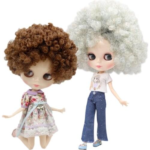 ICY DBS Blyth Doll Afro Hair JOINT Body White Skin Neo 1/6 BJD Ob4 Anime Girl