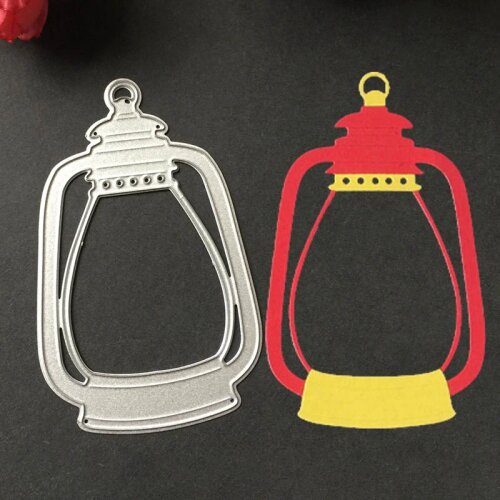 Lantern Design Metal Cutting Dies Stencil for DIY Scrapbooking Photo Album Embossing Paper Cards Decorative Crafts Die Cuts