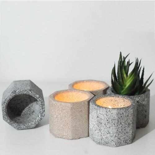 Mini Concrete Flower pot molds Succulent plants Plaster pot mold Ice cube mold silicone ice mold