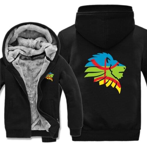Made in Amazigh Hoodies Men Cool Coat Thicken Berber Amazigh North Africa Sweatshirt Mans Pullover