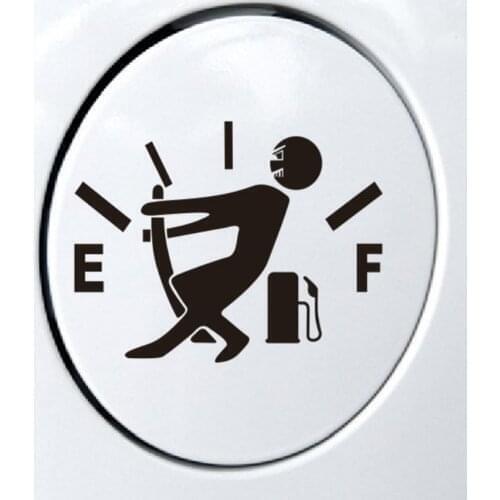 Car styling Car fuel tank cap sticker for Alfa Romeo 147 156 159 Alfetta Berlina Brera Mito Giulia Milano