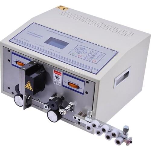 SWT508C-II Automatic Computer Wire Stripping Machine Cutting Machine for Cable Crimping and Peeling Stripping Range 0.1-2.5MM