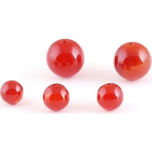 TSB0021 Natural Red Carnelian Round Loose Beads 4/6/8/10/12/14/16/18/20mm 10beads lot Natural Stone Beads Carnelian