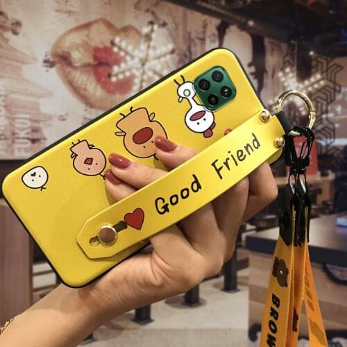 Waterproof Dirt-resistant Phone Case For Huawei Nova6 SE/P40 lite 4G Durable Lanyard For Girls Cover