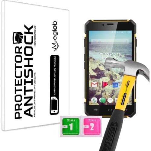 Screen protector Anti-Shock Anti-scratch Anti-Shatter compatible with Krüger & Matz Drive 5