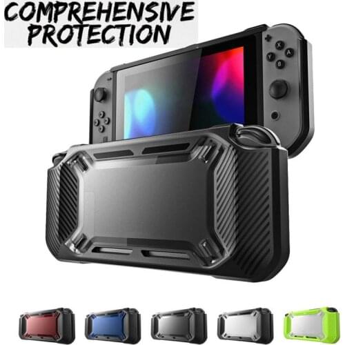 Protect Rugged Case For Nintendo Applicable For Switch 2017 Release MUMBA Heavy Duty Slim Rubberized Snap Hard Cover Case Shell